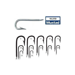 MUSTAD  912 TD HOOKS  100PCS